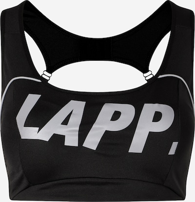 Lapp the Brand Sport BH in grau / schwarz, Produktansicht