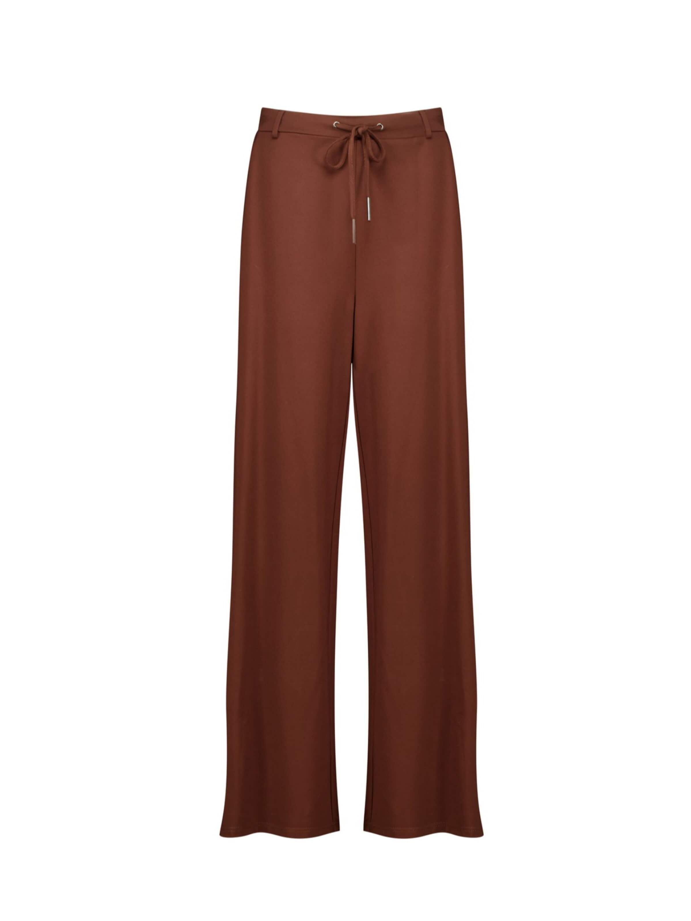 Pantalon Deeluxe en marron : devant