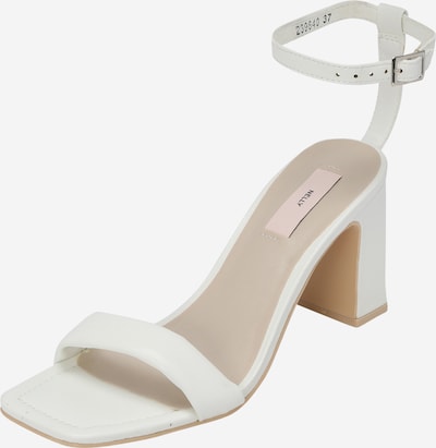 NLY by Nelly Strap sandal 'Simplicity' in White, Item view