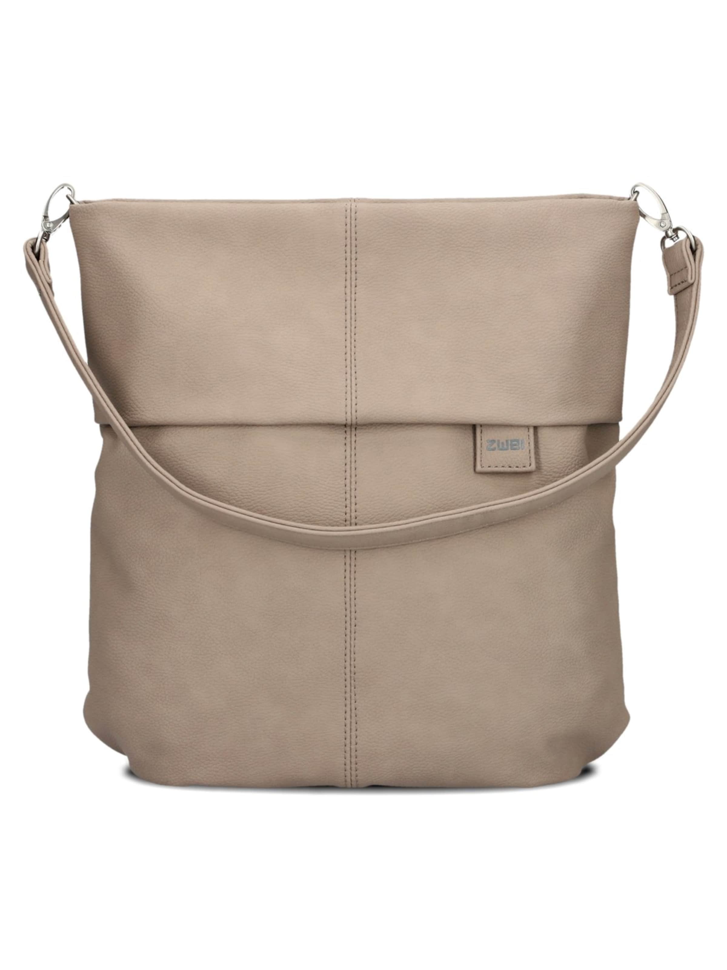 ZWEI Handtas 'MADEMOISELLE.M M12' in Bruin