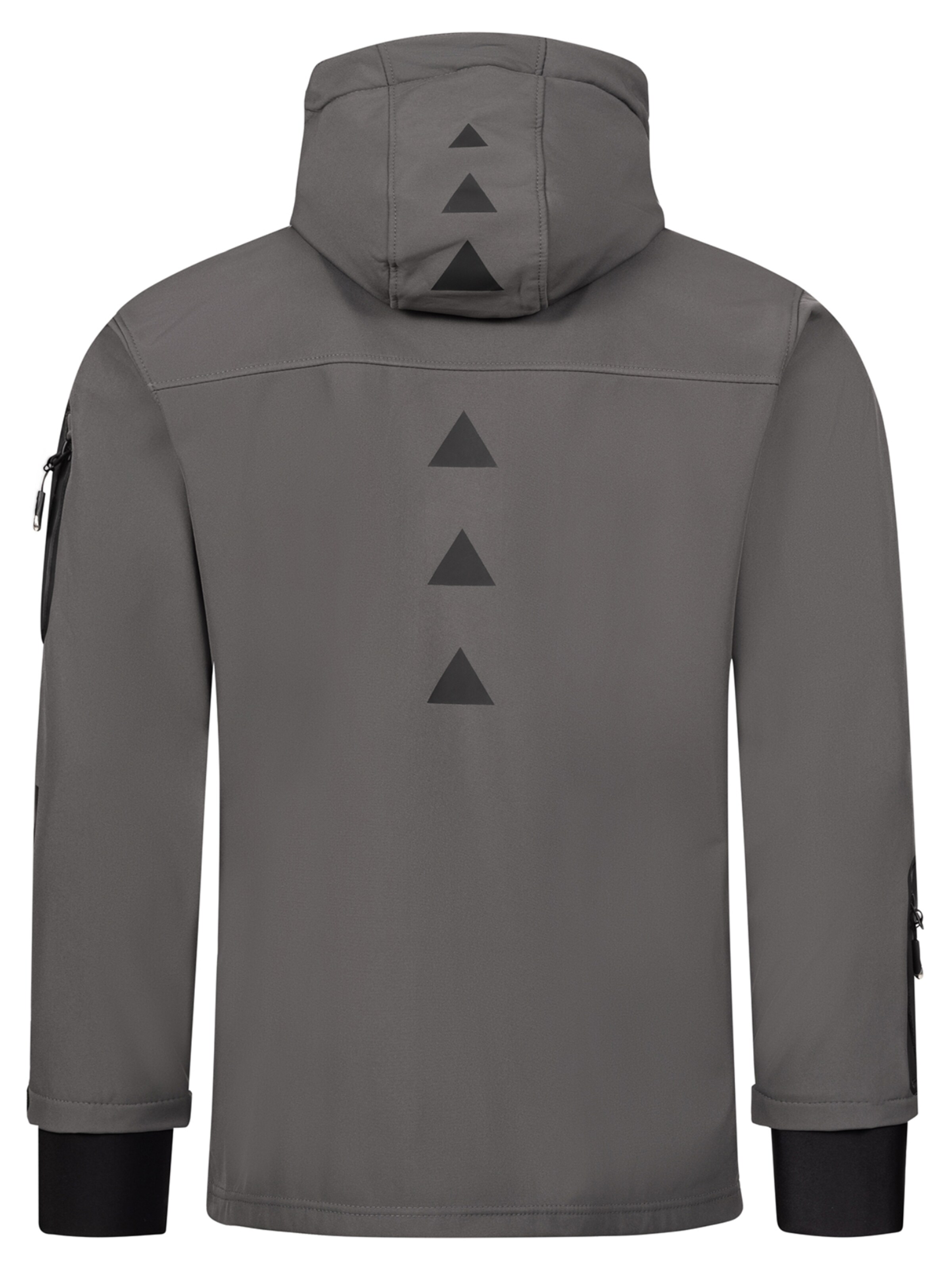 Rock Creek Outdoorjacke in Grau