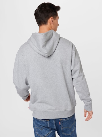 LEVI'S ® Regular Fit Sweatshirt 'Relaxed Graphic Hoodie' in Grau