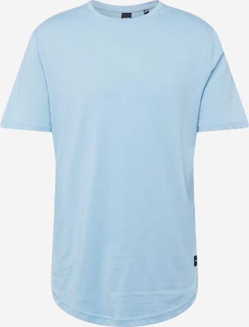 Only & Sons Regular fit Majica 'MATT' | modra barva: sprednja stran