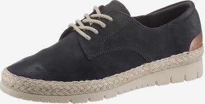 TAMARIS Schnürschuh in navy / braun / naturweiß, Produktansicht