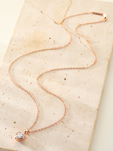 Hey Happiness Necklace 'Crystal Love' in Gold