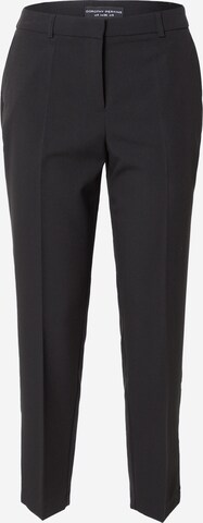 Dorothy Perkins Normalny krój Spodnie w kant w kolorze czarny: przód