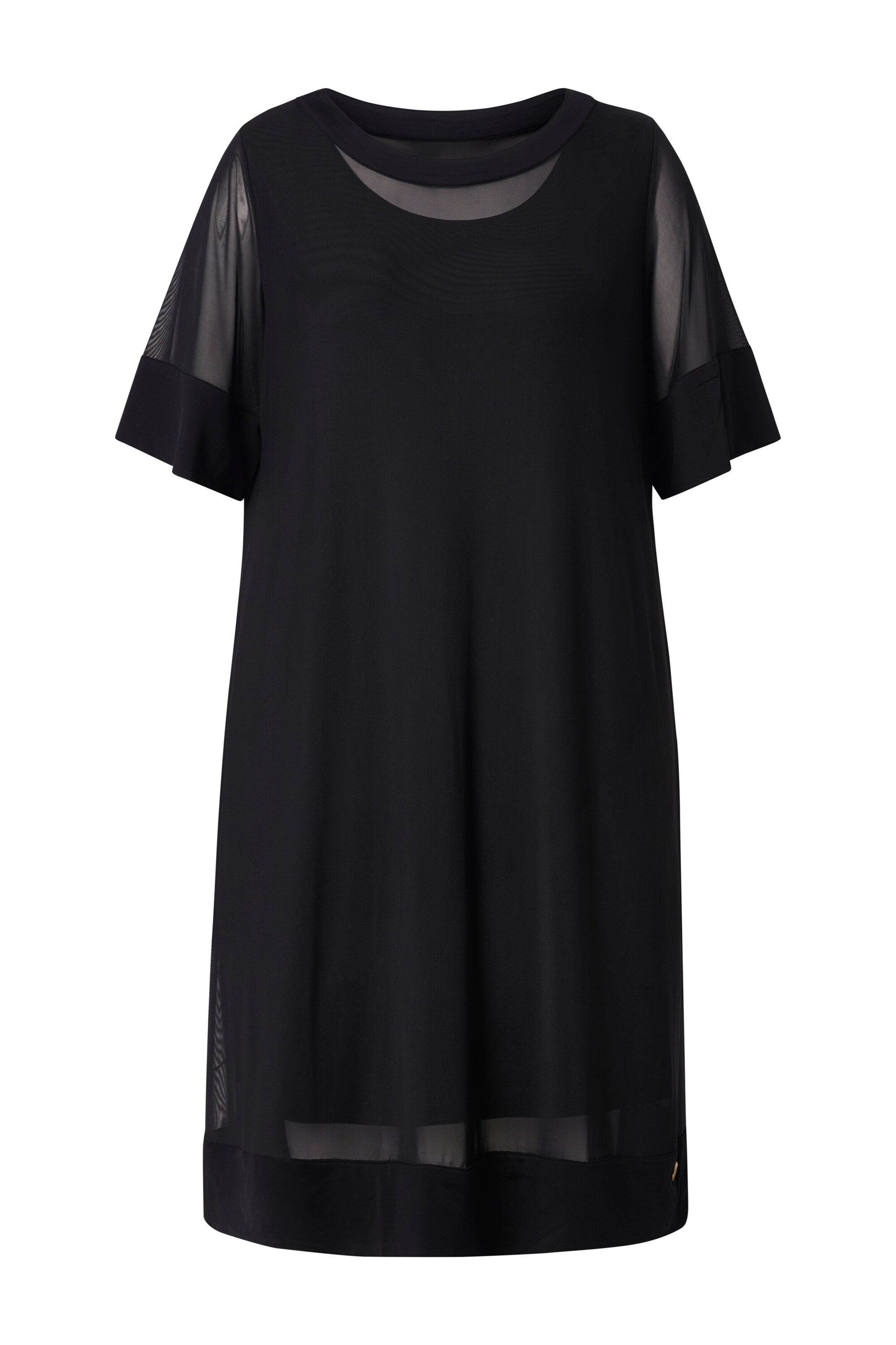 Ulla Popken Dress in Black: front