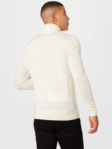 Calvin Klein Regular Fit Pullover in Weiß