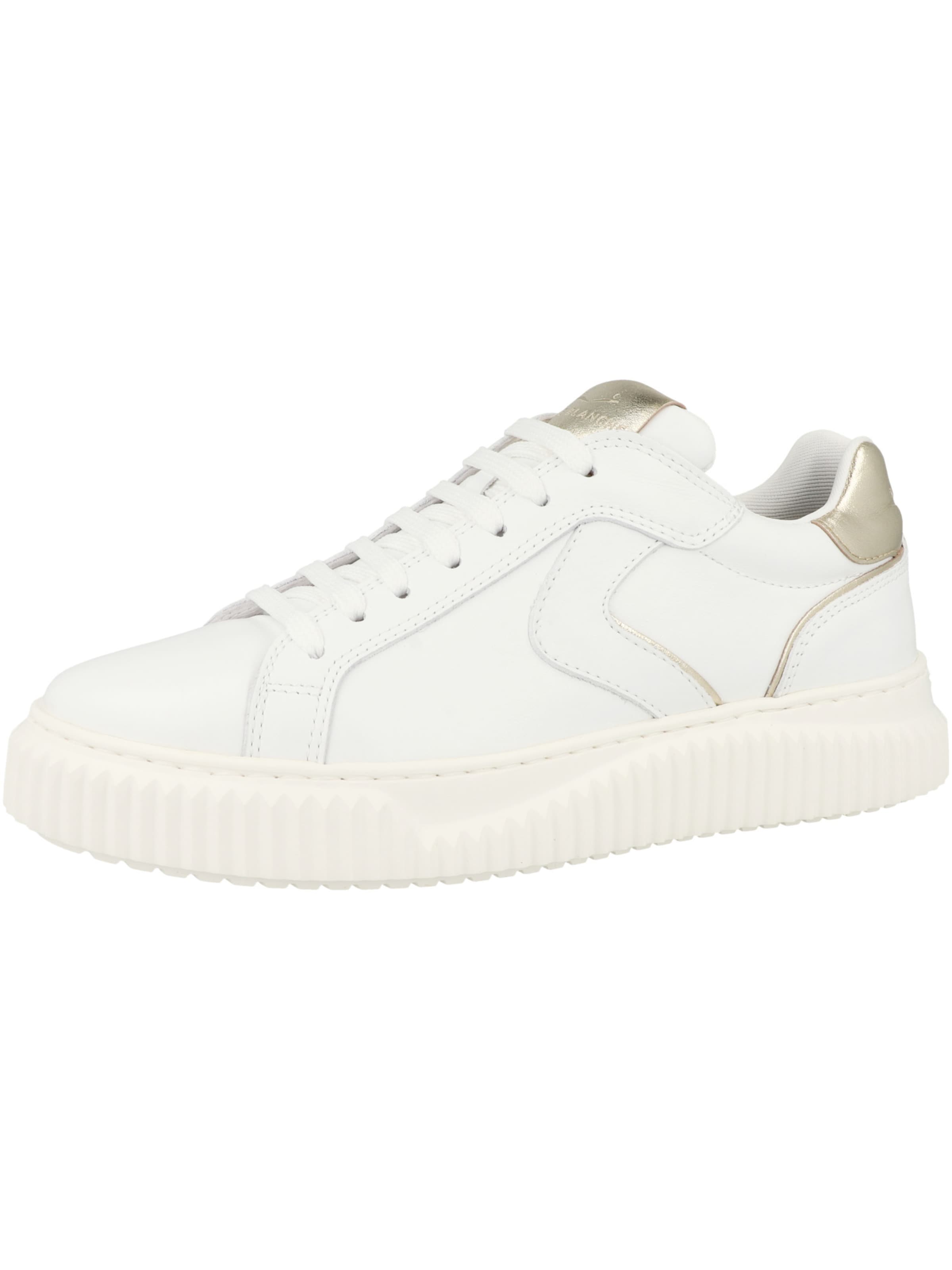 Voile blanche Platform trainers 'LIPARI' in White: front