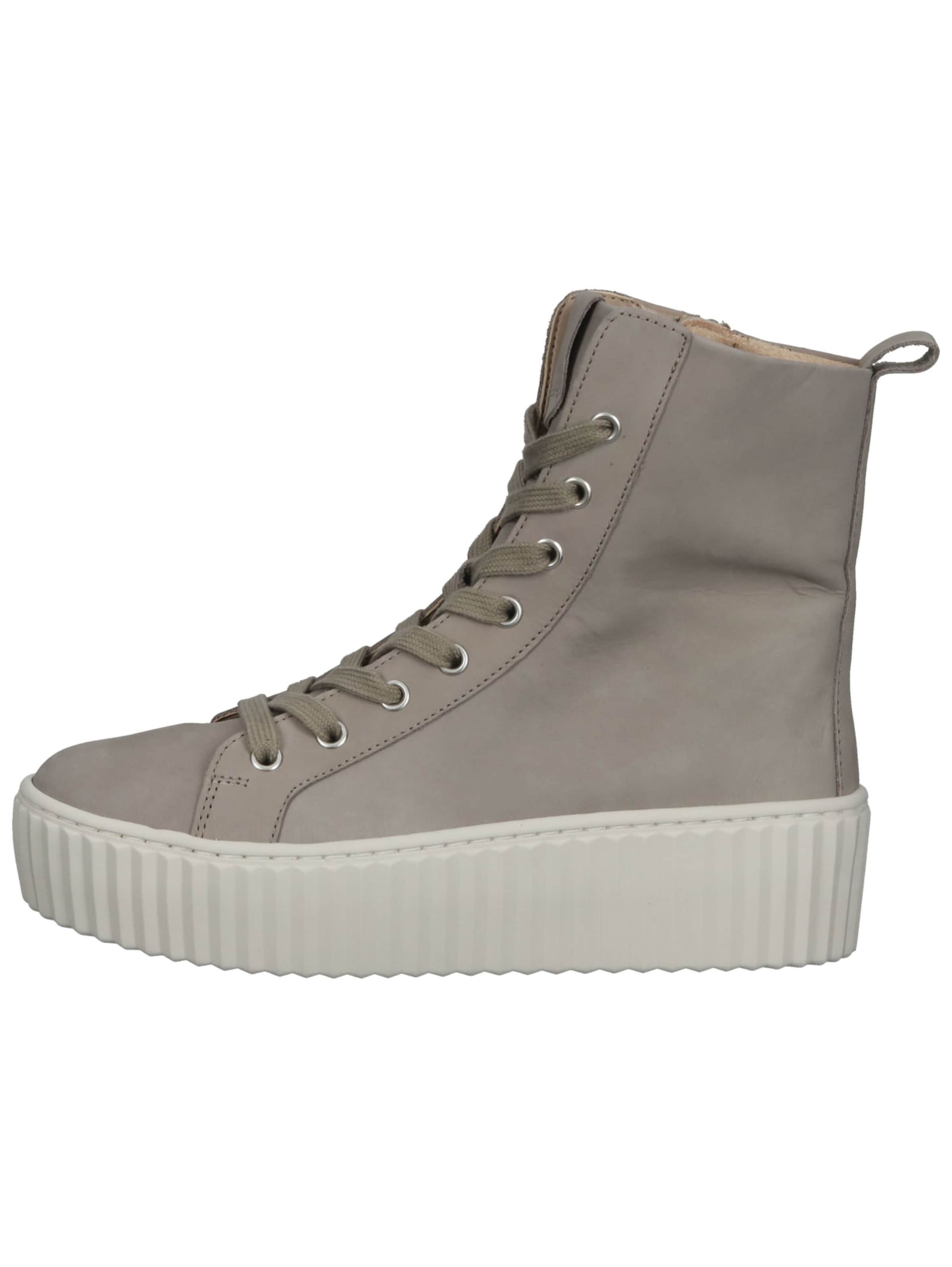GABOR Lace-up bootie in Grey