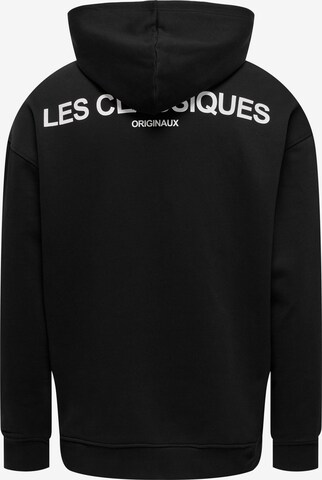 Sweat-shirt 'Les Classiques' Only & Sons en noir