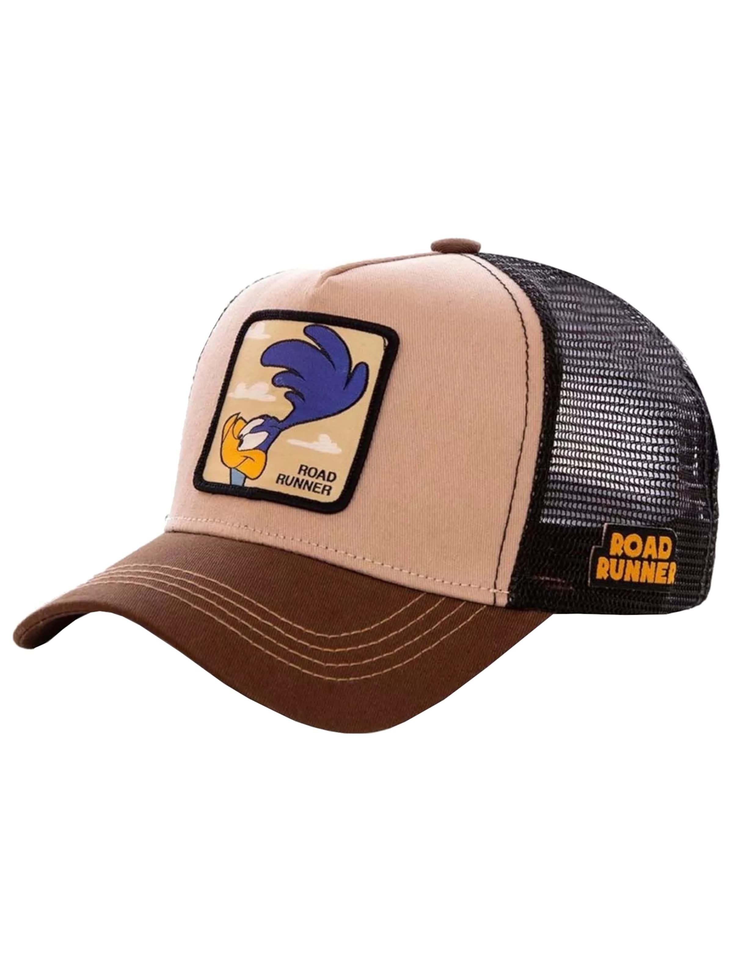 Capslab Cap 'Capslab Looney Tunes Road Runner Cap' in Brown: front