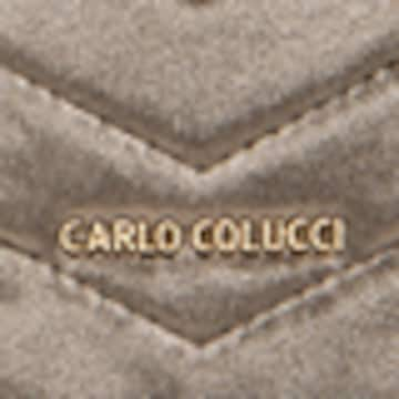 Carlo Colucci Umhängetasche in Braun