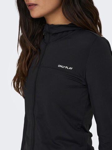 ONLY PLAY Sports sweat jacket 'Mila' in Black