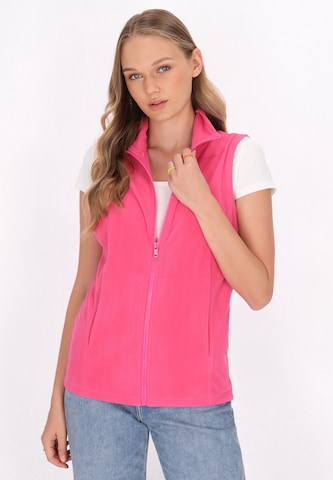 Gilet di MYMO in rosa: frontale