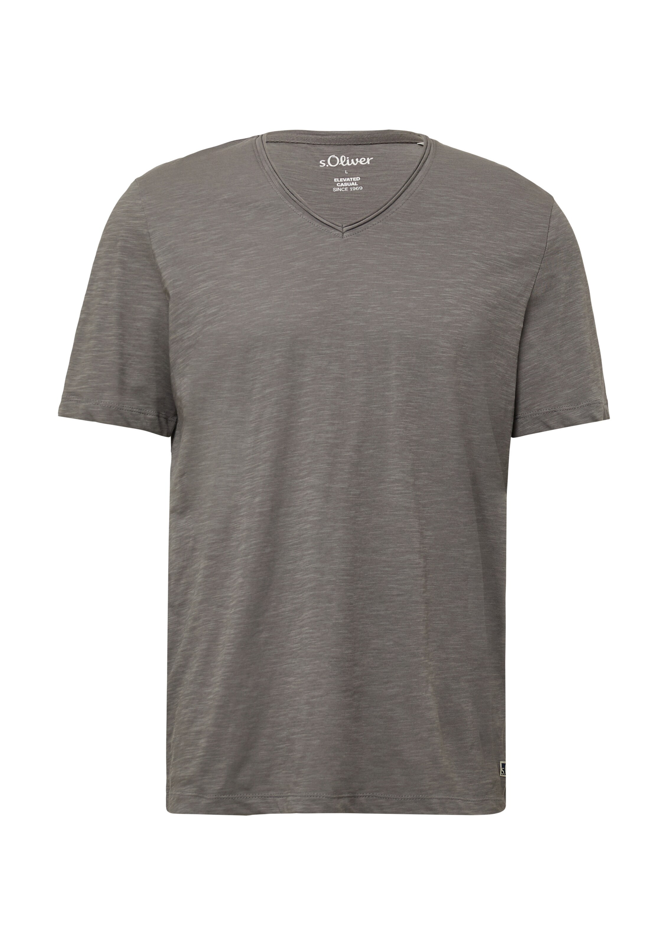 T-Shirt s.Oliver en gris : devant