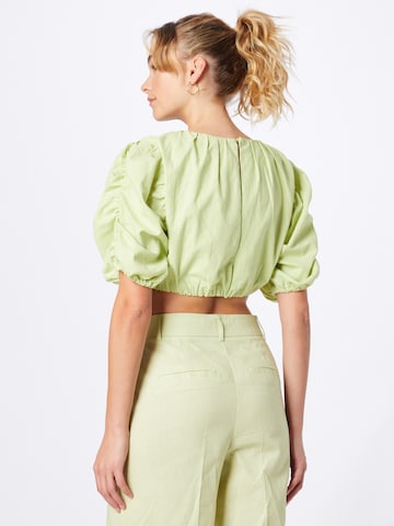 NA-KD Blouse in Green