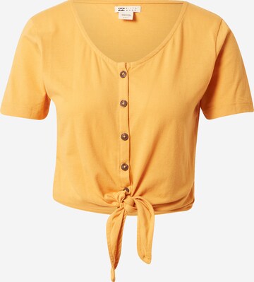 Camicia da donna di BILLABONG in giallo: frontale