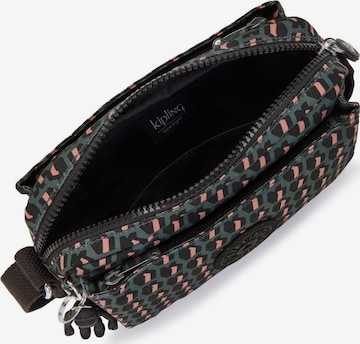 KIPLING - Mala de ombro 'Abanu' em verde