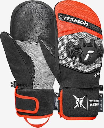 REUSCH Sporthandschuhe 'Worldcup Warrior' in Schwarz: Vorderseite