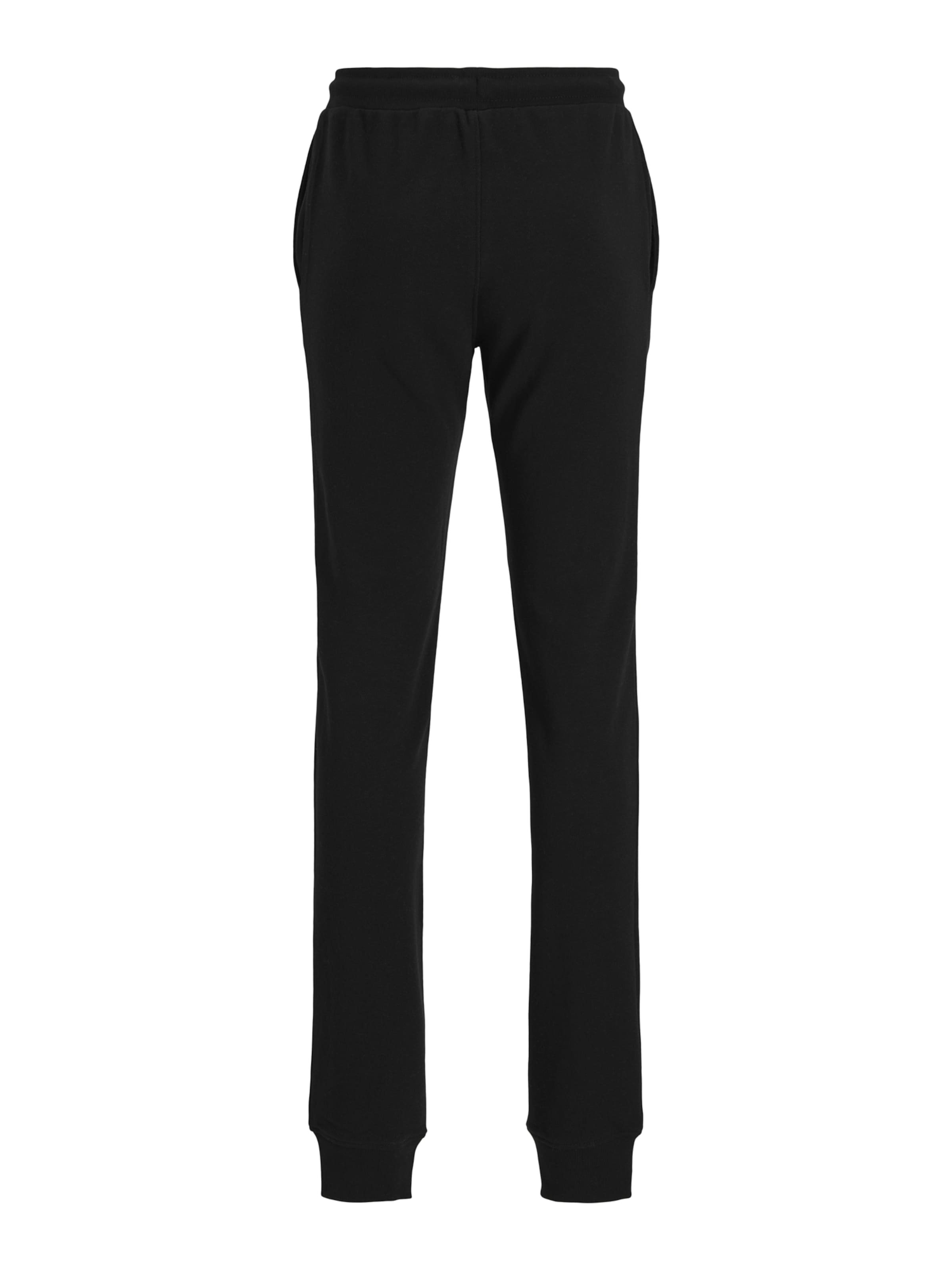 Jack & Jones Junior - Tapered Pantalón 'JPSTGORDON' en negro