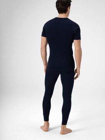 Ammann T-Shirt ' Organic Feinripp Thermo ' in Blau