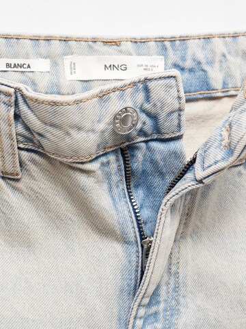 MANGO regular Jeans 'Blanca' i blå