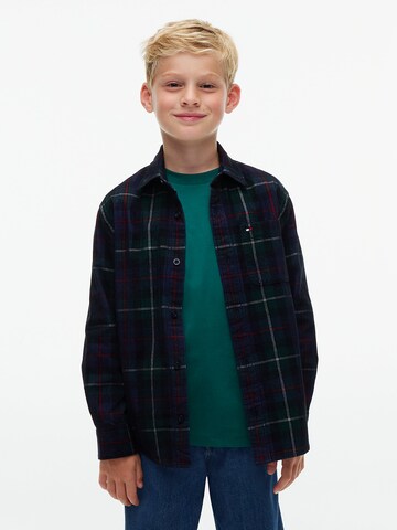 TOMMY HILFIGER Regular fit Overhemd in Blauw: voorkant