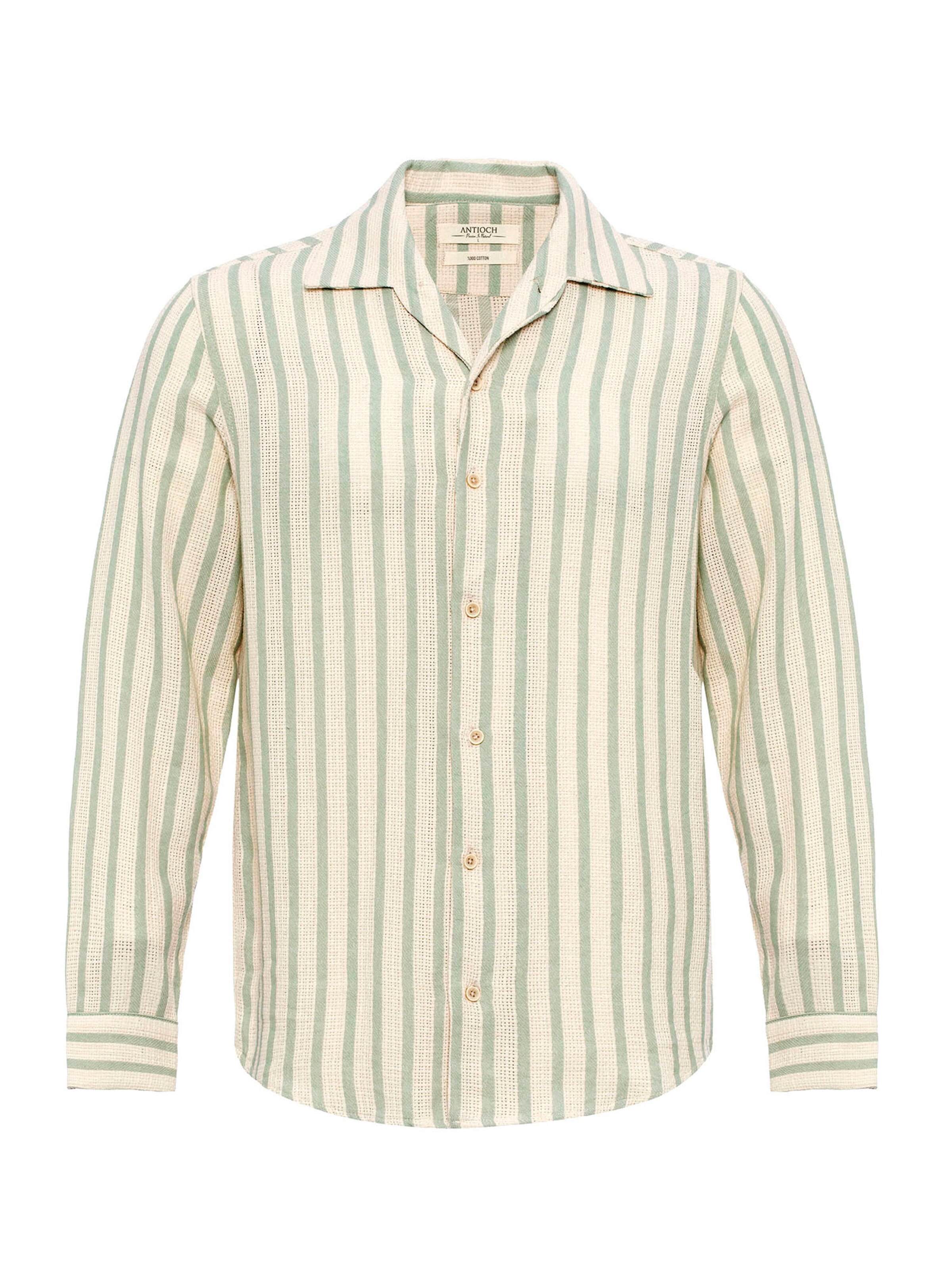 Antioch Regular fit Overhemd in Groen: voorkant
