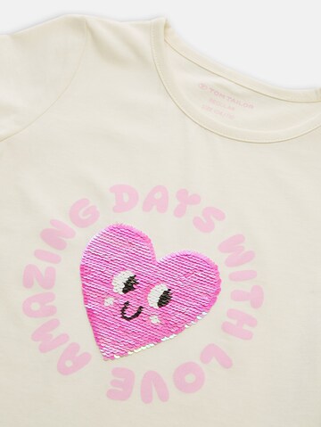 TOM TAILOR Shirt in White