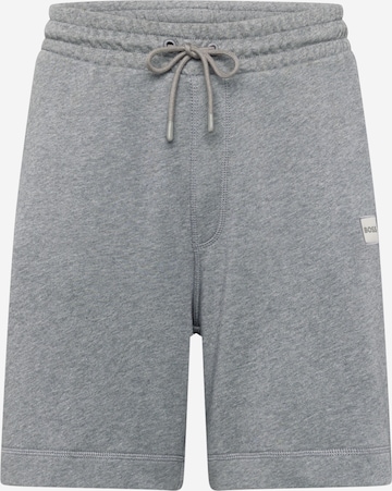 BOSS Orange Regular Shorts  'Sewalk' in Grau: predná strana