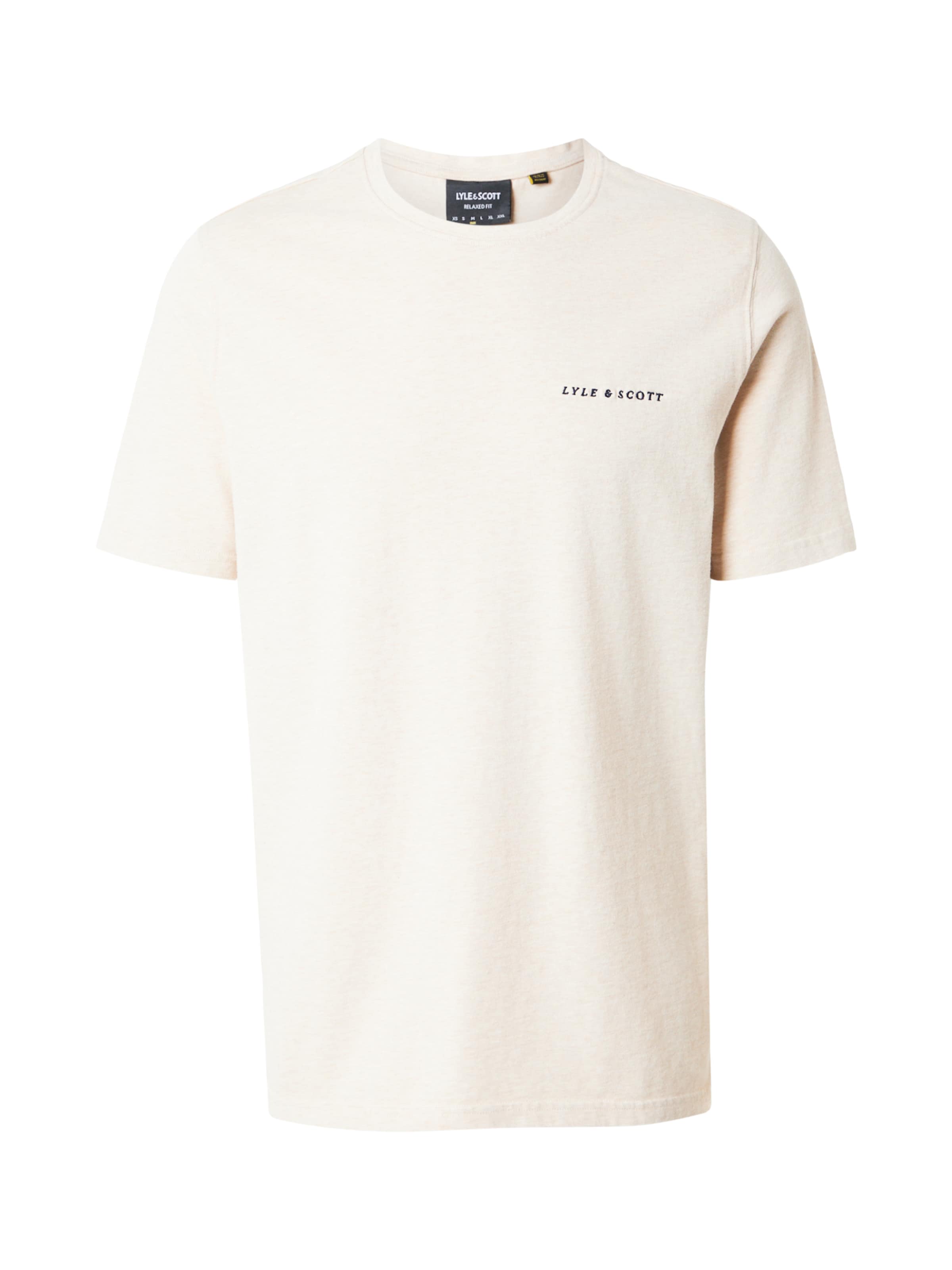 Lyle & Scott Shirt in Beige: voorkant