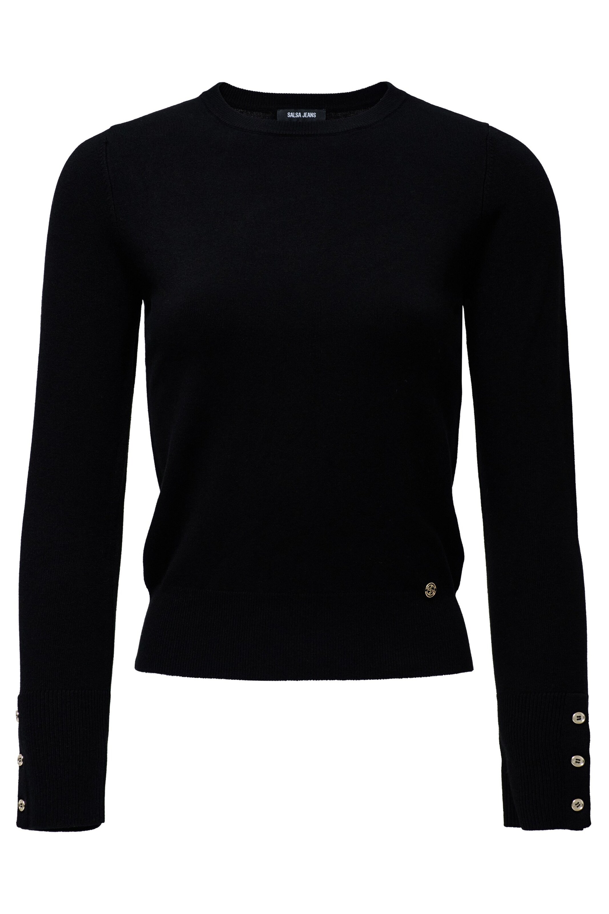 Salsa Jeans Sweater in Black: front