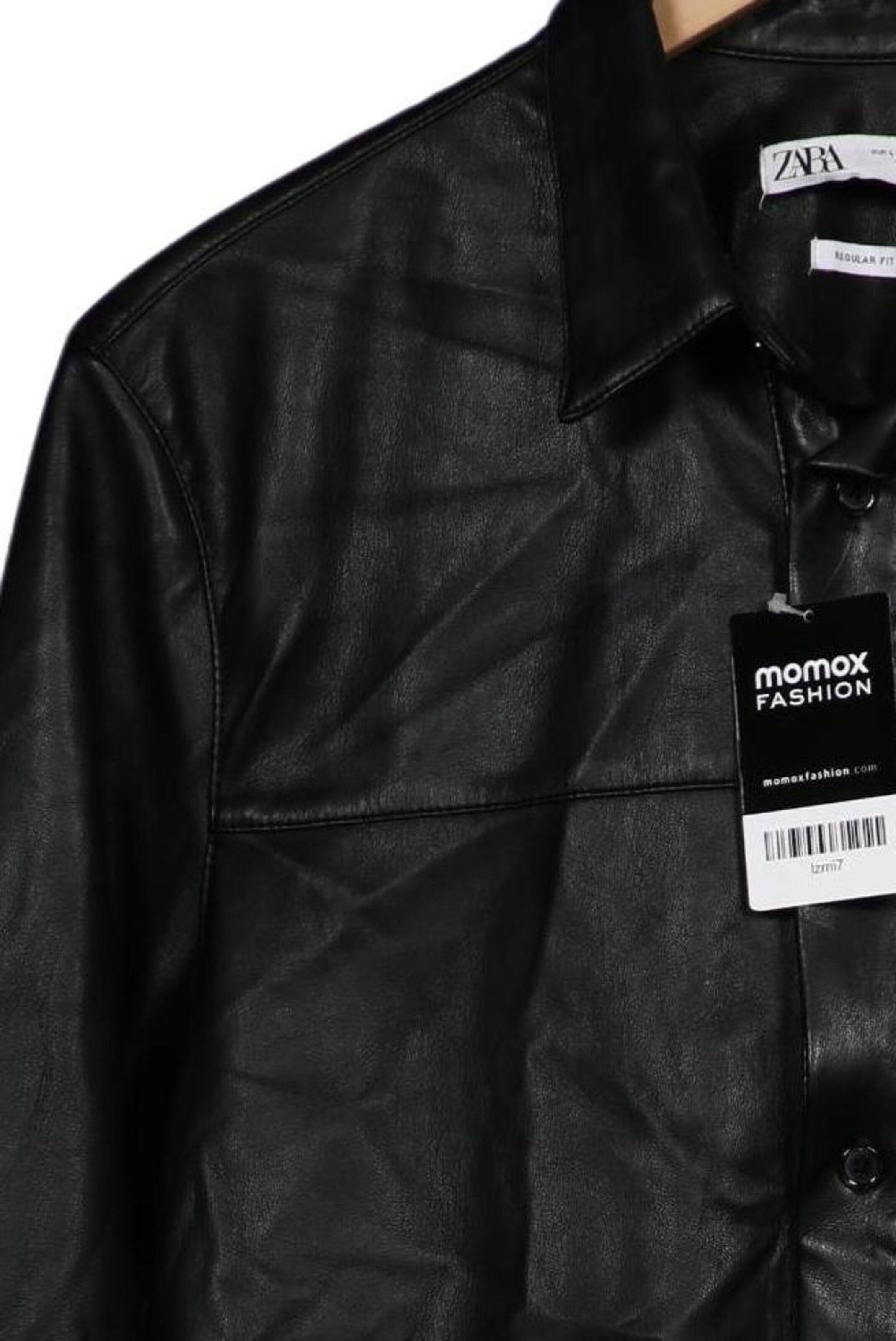 ZARA Jacket & Coat in L in Black