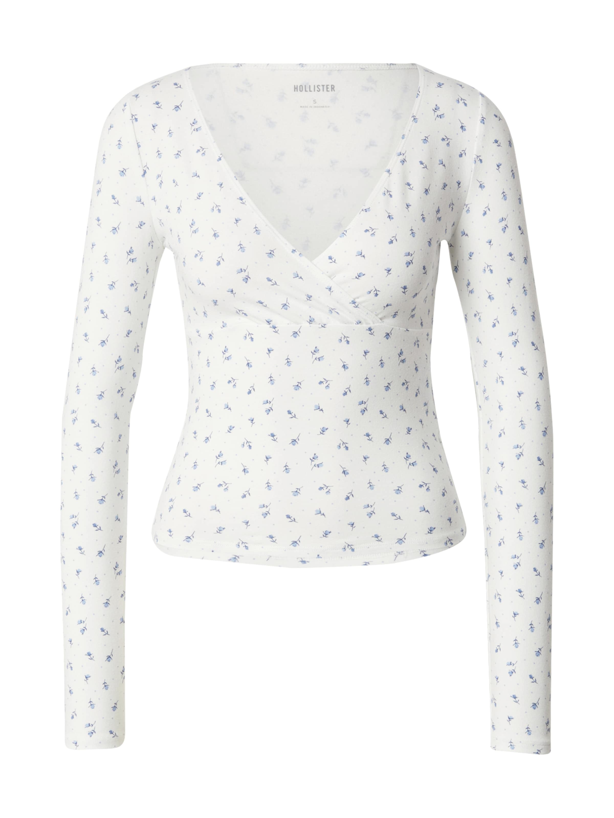 HOLLISTER Tričko – bílá: přední strana