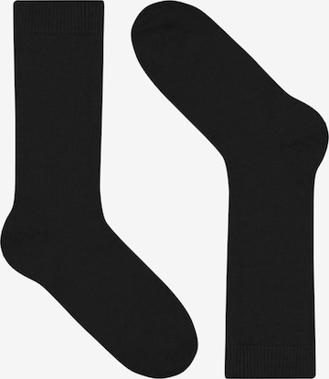 normani Socks in Black: front