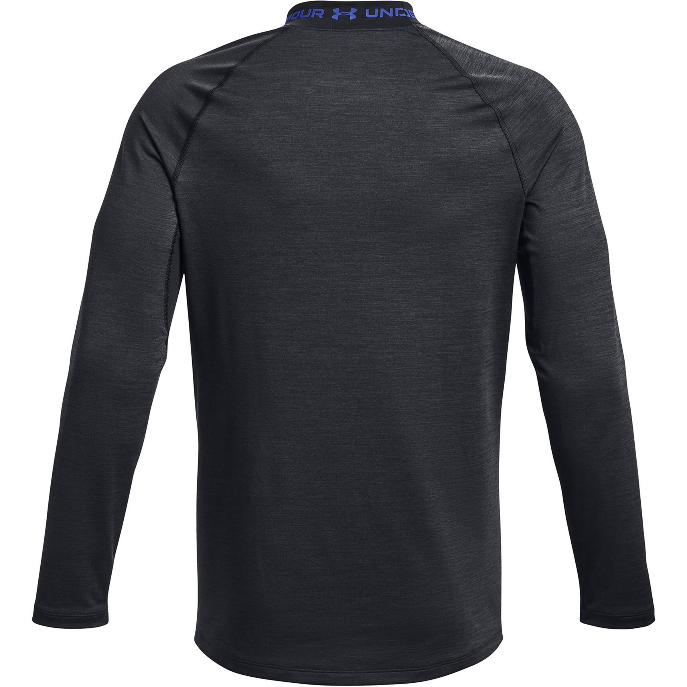 UNDER ARMOUR Performance Shirt 'Twist Mock' in Black