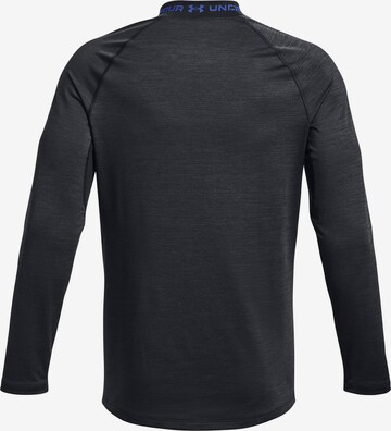 T-Shirt fonctionnel 'Twist Mock' UNDER ARMOUR en noir