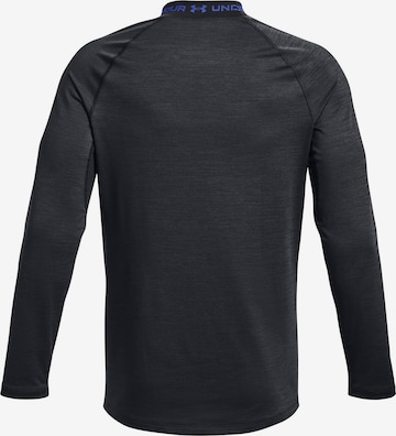 UNDER ARMOUR Functioneel shirt 'Twist Mock' in Zwart