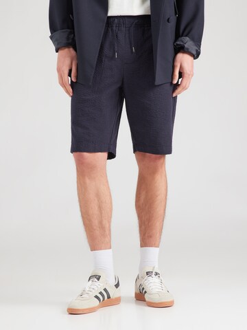 INDICODE JEANS Regular Broek 'Drum' in Blauw: voorkant