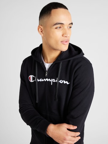 Veste de survêtement Champion Authentic Athletic Apparel en noir