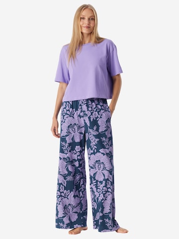 Chemise de nuit ' Mix & Relax ' SCHIESSER en violet