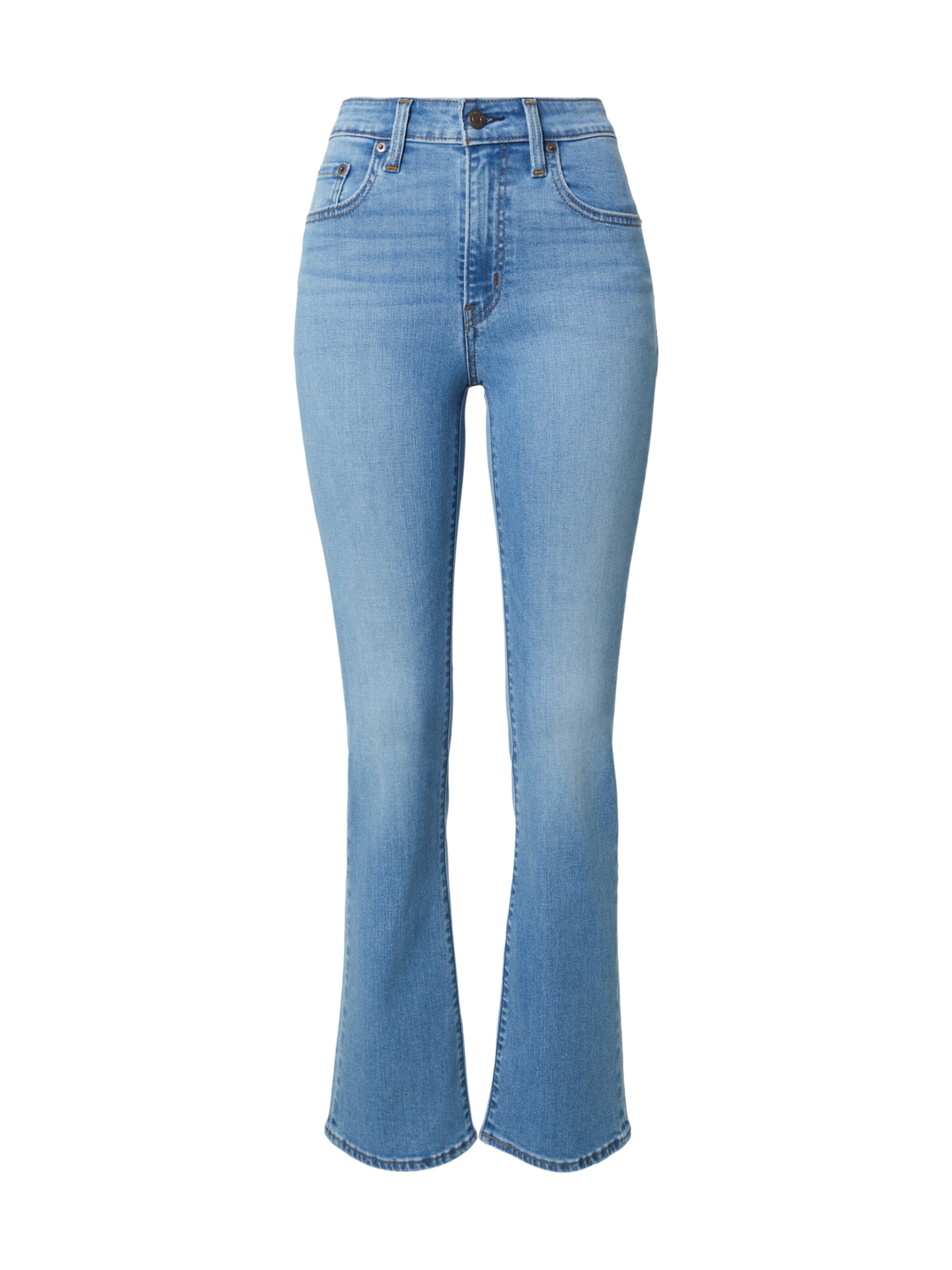 LEVI'S ® Bootcut Jeans '725' in Blau: Vorderseite