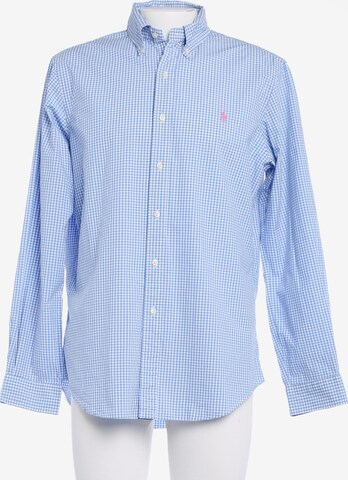 Polo Ralph Lauren Freizeithemd / Shirt / Polohemd langarm L in Blau: Vorderseite