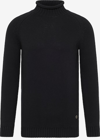 DreiMaster Maritim - Jersey 'Abrel' en negro: frente