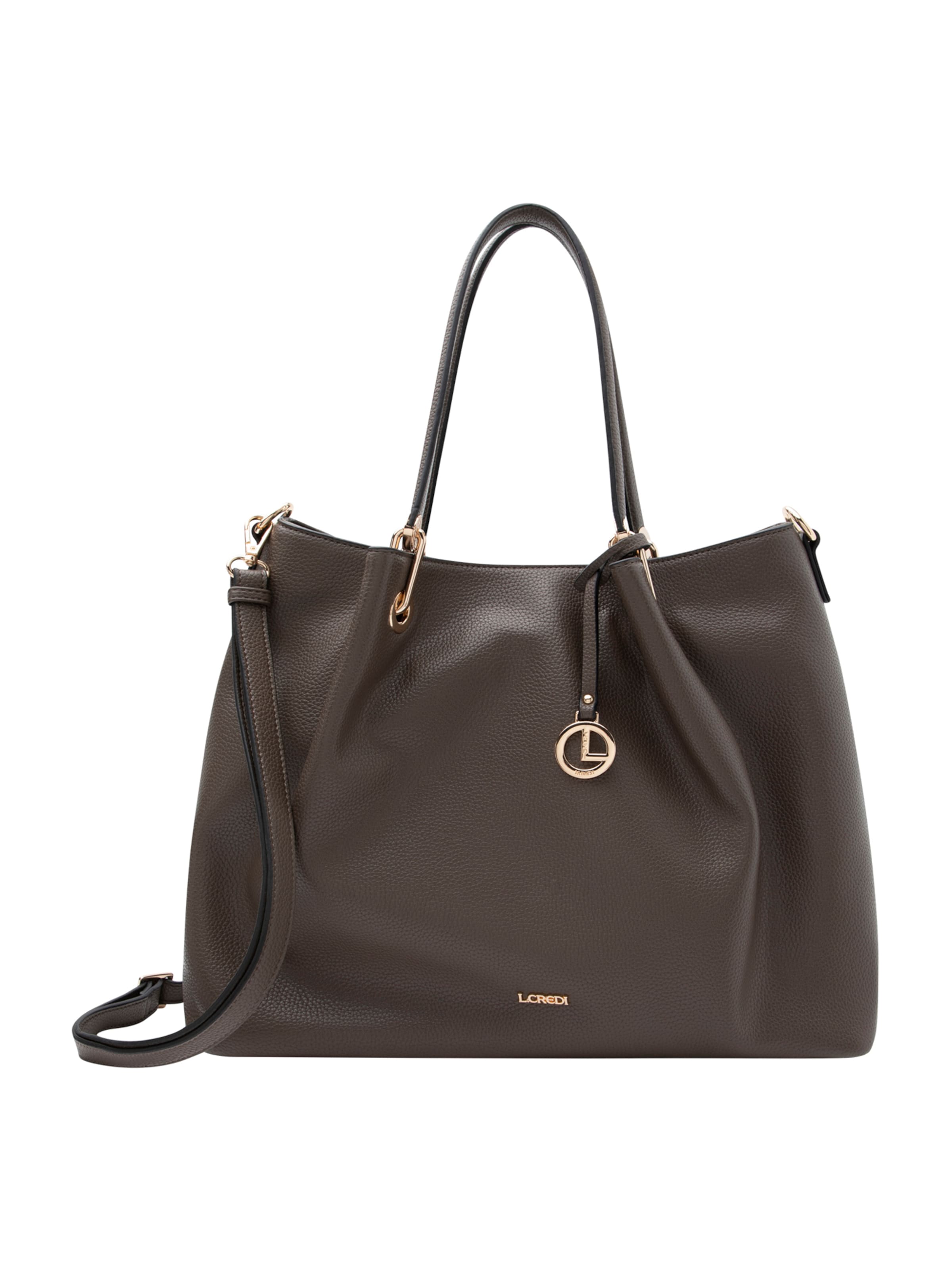 Shopper 'Ebony' di L.CREDI in grigio: frontale