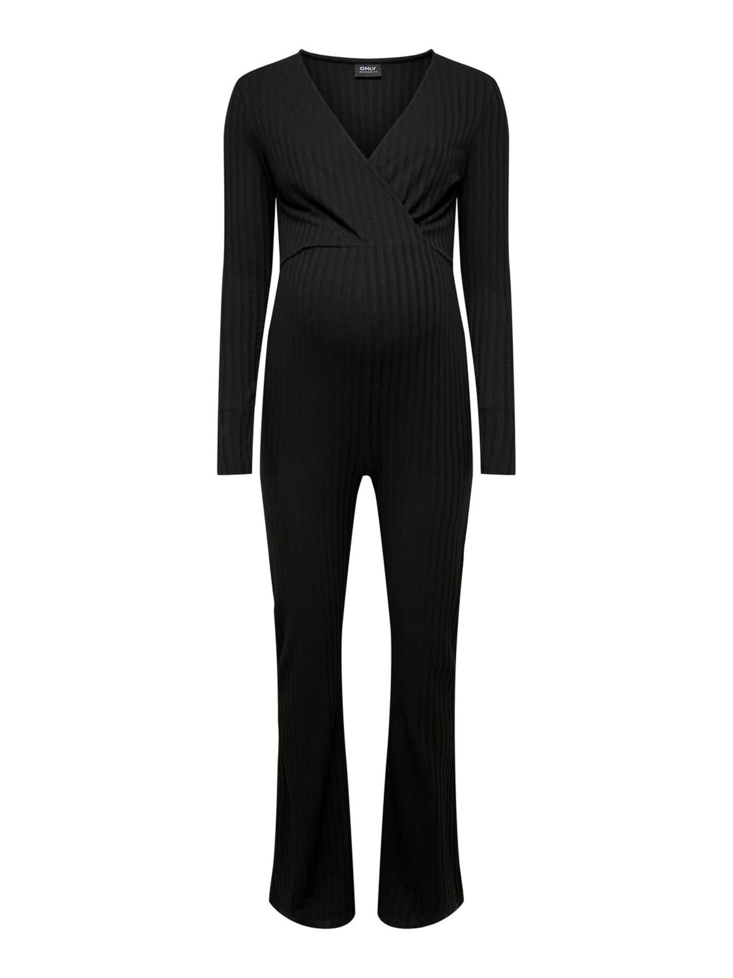 Only Maternity Kombinesoon 'OLMLita', värv must: eest vaates