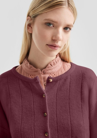 QS Gebreid vest in Rood