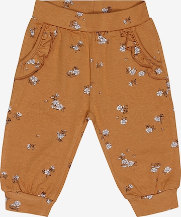 Kids Up Regular Pants in Brown: front