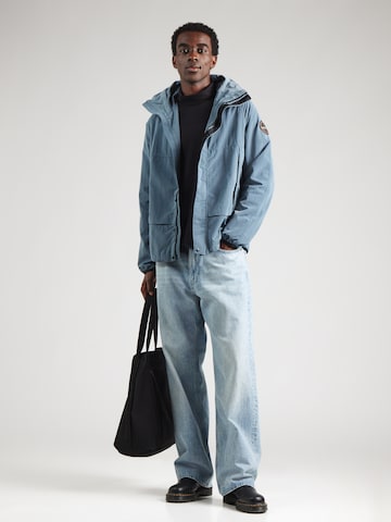 NAPAPIJRI Φθινοπωρινό και ανοιξιάτικο μπουφάν 'A-BISENZIO' σε γκρι